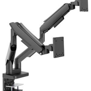 LC-Power LC-EQ-A34B-D monitoriaus laikiklis arba stovas 86,4 cm (34") Stalas Juoda - Image 3