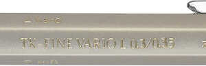 Automatinis pieštukas Faber-Castell TK-FINE VARIO L, 0.35mm aukso spalvos - Image 2