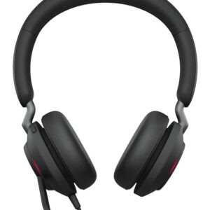 Jabra Evolve2 40 SE Laisvų rankų įranga Vielinis Su lankeliu Skambučiai / muzika USB Type-C / USB Type-A Juoda - Image 3