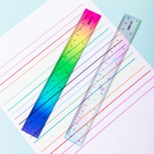 Liniuotė DELI H653, 20cm, įvairių spalvų - Image 4