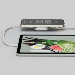 ZENS USB C-C Pro 2 USB kabelis 240 W Balta - Image 2