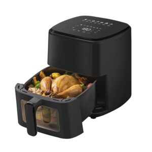 Extralink Home SJ-500 5L Vienas 1500 W Karšto oro gruzdintuvė Juoda