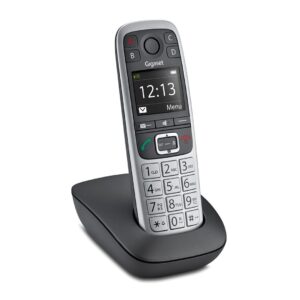 Gigaset E560 Analoginio ryšio / DECT telefonas Juoda, Sidabras - Image 1