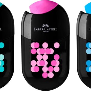 Drožtukas Faber-Castell TwoTone, įvairių spalvų