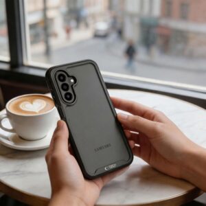 Tech-Protect DEFENSE GALAXY A36 / A56 / A27 / A37 5G MATINIS JUODAS - Image 4