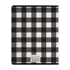 Sąsiuvinis Bruno Visconti Black&White Check, A5, 48 lapai, 5x5 langeliais - Image 5