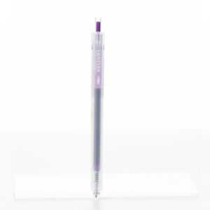 Gelinis rašiklis Deli Delight, 0,5 mm, violetinės spalvos