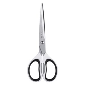 Žirklės DELI 6058 17.5cm soft touch įv. spalvų - Image 3