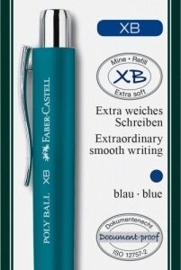 Automatinis tušinukas Faber-Castell PolyBall XB, 0.6mm, blisteryje