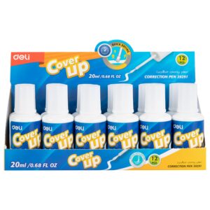 Korekcinis skystis su šepetėliu DELI 20ml - Image 4