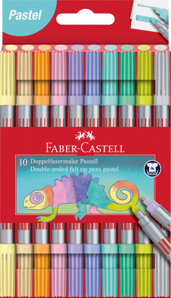 151112_Double fibre-tip pen set 10x pastel