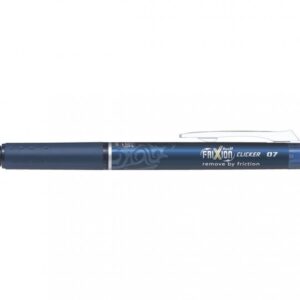 Automatinis tušinukas Pilot Frixion Clicker, gelinis, 0.7mm, su trintuku, tamsiai mėlynos spalvos