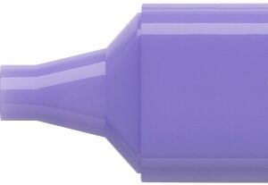 Teksto žymeklis Faber-Castell 1546, 1-5mm, kirstu galiuku, pastelinės violetinės spalvos - Image 2