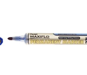 *Permanentinis žymeklis Pentel NLF50 Maxiflo, mėlynos spalvos
