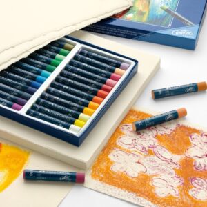 Aliejinės kreidelės Faber-Castell Gofa, 36 spalvos - Image 2