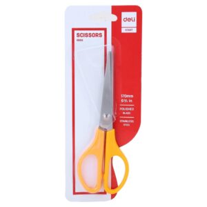 Žirklės DELI 17cm, įvairių spalvų - Image 2