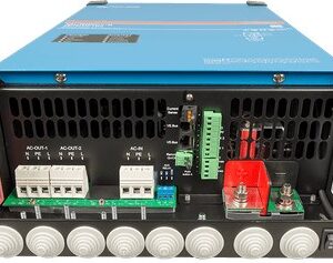 Victron Energy MultiPlus-II maitinimo adapteris / inverteris Vidaus 5000 W Juoda, Mėlyna - Image 2