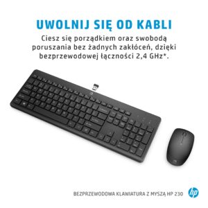 HP 230 Wireless Mouse and Keyboard Combo - Image 2