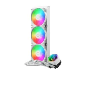 Cooler Master MasterLiquid 360 Core II White Procesorius Aušinimo skysčiu rinkinys 12 cm Balta 1 vnt - Image 2