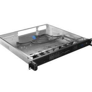 Lanberg SC01-4201-10B modulinio serverio korpusas Stovas (1U) 0 GB - Image 2