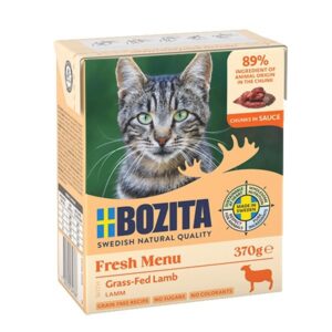 BOZITA Fresh Menu Lamb in gravy - šlapias kačių maistas - 370g - Image 1