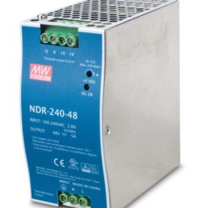 PLANET PWR-240-48 maitinimo blokas 240 W Mėlyna, Pilka