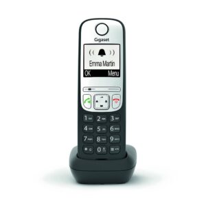 Gigaset A690HX Analoginio ryšio / DECT telefonas Skambintojo ID Juoda, Sidabras - Image 2