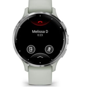 Garmin Venu 3S 3,05 cm (1.2") AMOLED 41 mm Skaitmeninis 390 x 390 pikseliai Lietimui jautrus ekranas Pilka, Sidabras „Wi-Fi“ GPS (palydovinis) - Image 2