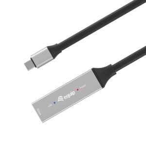 Equip 133358 USB kabelis USB 3.2 Gen 1 (3.1 Gen 1) 15 m USB C Juoda - Image 2