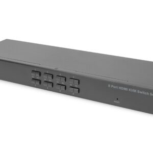 Digitus DS-12910 KVM jungiklis Stovo montavimas Juoda - Image 1
