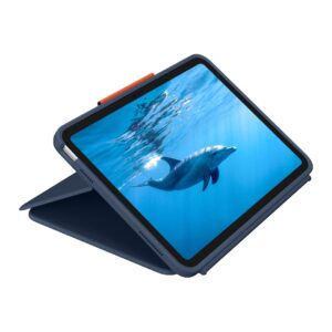 Logitech 920-011191 mobiliojo įrenginio klaviatūra QWERTZ Vokiečių Smart Connector Mėlyna - Image 1
