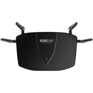 TOTOLINK X5000R AX1800 WIRELESS DUAL BAND GIGABIT ROUTER vlan belaidis maršrutizatorius Gigabitinis eternetas Dviguba juosta (2,4 GHz / 5 GHz) Juoda