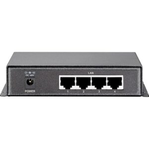 LevelOne GEP-0520 tinklo komutatorius Gigabit Ethernet (10/100/1000) Maitinimas per Eternetą (PoE) Juoda - Image 2