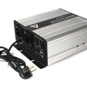 Nepertraukiamo maitinimo šaltinis (UPS + AVR) AZO Digital 12V UPS-1200SR Sinus 1200W/600W 12V/230V - Image 1