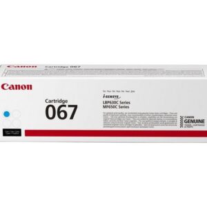 Canon 067 tonerio kasetė 1 vnt Originalus Žydras - Image 2