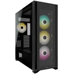 Corsair iCUE 7000X RGB „Full Tower“ Juoda - Image 1