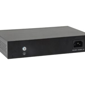 LevelOne GEP-1051 tinklo komutatorius Valdomas L2/L3/L4 Gigabit Ethernet (10/100/1000) Maitinimas per Eternetą (PoE) Juoda - Image 2