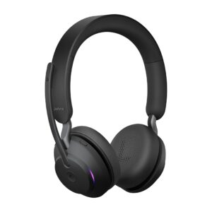 Jabra Evolve2 65 Laisvų rankų įranga Bevielis Su lankeliu Biuras / skambučių centras C tipo USB Bluetooth Įkrovimo stovas - Image 3