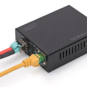 Digitus DN-82140 tinklo medijos keitiklis 1000 Mbit/ai Juoda - Image 2