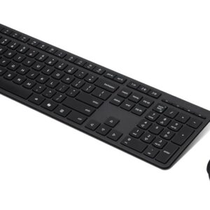 Lenovo 4X31R64328 klaviatūra Pelė įskaityta Biuras RD belaidis ryšys + „Bluetooth“ Vokiečių Juoda - Image 3