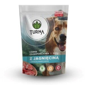 TURNA su ėriena – šlapias pašaras šuniui – 500g