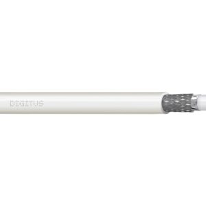 Digitus DK-RG6-1 bendraašis kabelis RG-6 100 m Ne Balta