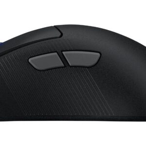 ASUS ROG Keris II Ace Wireless AimPoint Black kompiuterio pelė Žaidimams Dešinės rankos RF Wireless + Bluetooth + USB Type-A Optinis 42000 DPI - Image 3
