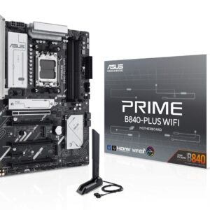 ASUS PRIME B840-PLUS WIFI AMD B840 AM5 lizdas ATX