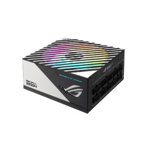 ASUS ROG -LOKI-1200T-SFX-L-GAMING maitinimo blokas 1200 W 20+4 pin ATX Juoda, Sidabras