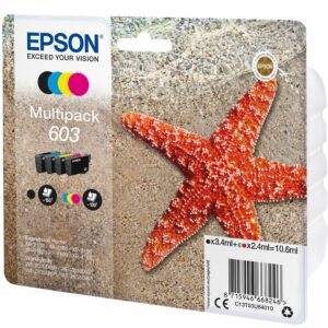 Epson C13T03U64010 rašalo kasetė 1 vnt Originalus Standartinė išeiga Juoda, Žydras, Rausvai raudona, Geltona - Image 2