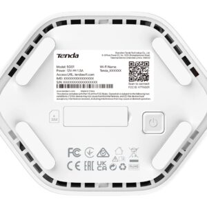 Tenda 5G01 belaidis maršrutizatorius Gigabitinis eternetas Dviguba juosta (2,4 GHz / 5 GHz) 5G Balta - Image 3