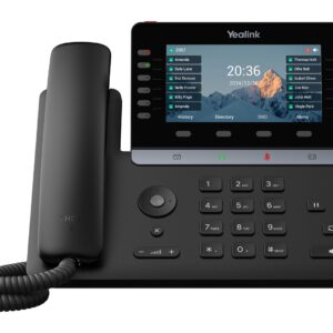 Yealink T85W IP telefonas Juoda LCD „Wi-Fi“
