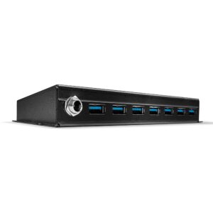 Lindy 43128 sąsajos šakotuvas 5000 Mbit/ai Juoda - Image 1