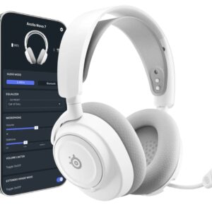 Steelseries Arctis Nova 7P Gen 2 Laisvų rankų įranga Bevielis Su lankeliu Žaidimams Bluetooth Balta - Image 2